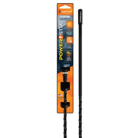 Mobiletronix CB Ant PowerStix Series 3ft Blk 216-70310
